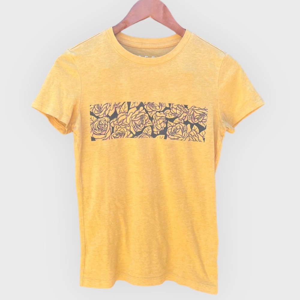 FREE STATE T-SHIRT YELLOW SIZE MEDIUM
